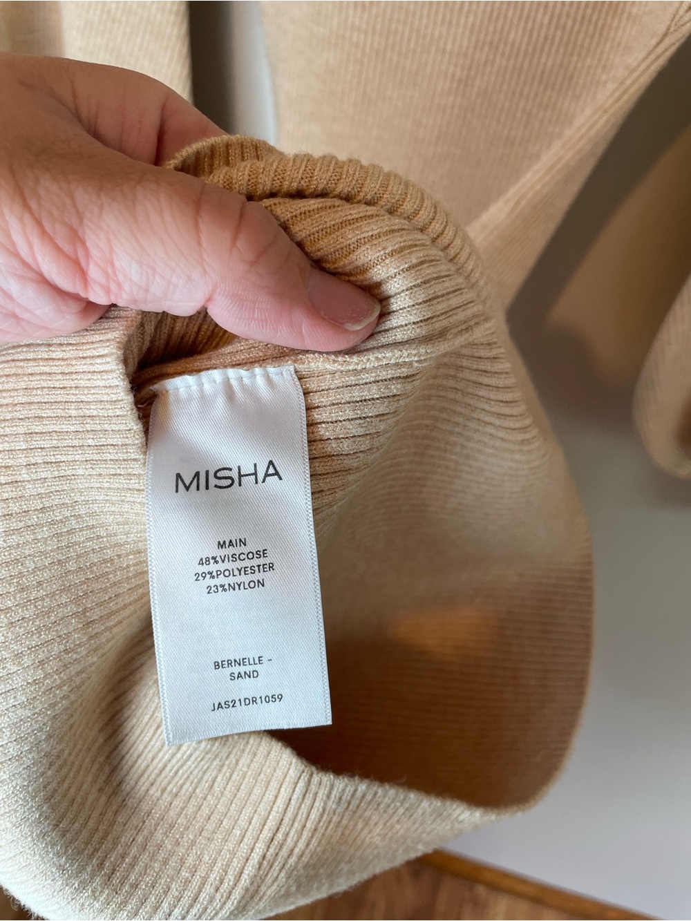 Misha Collection Bernelle Knit Dress - Picture 7 of 9